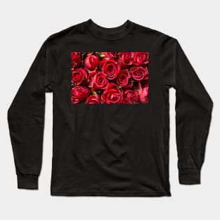 valentine's rose Long Sleeve T-Shirt